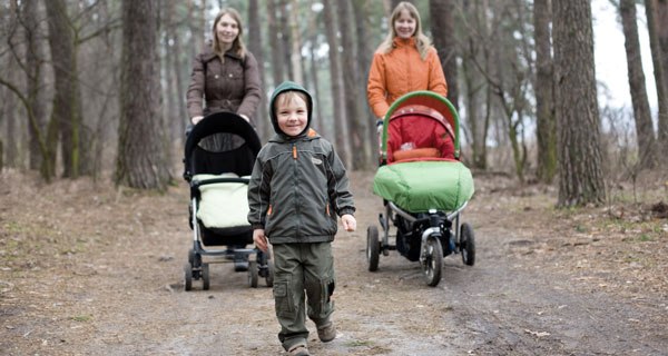 Kinderwagen-Wanderungen in Oberösterreich